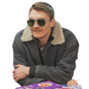 Connor Storrie April X Baxter Aviator Jacket