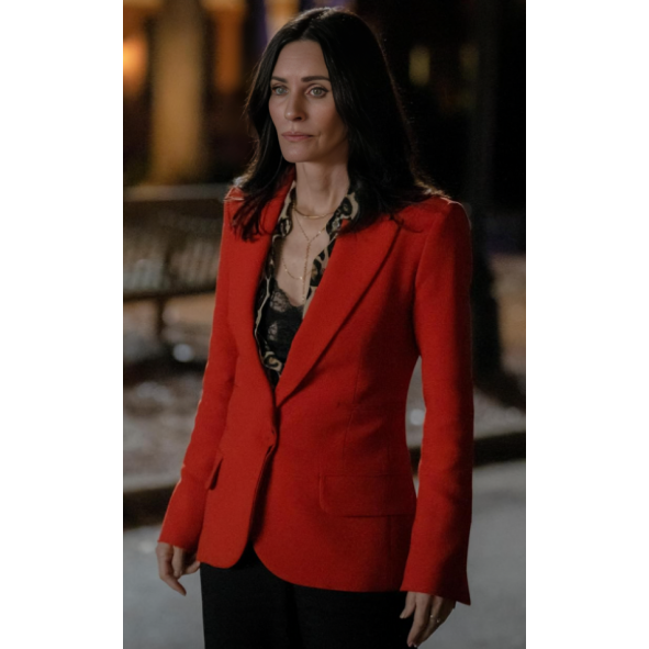 Courteney Cox Scream 7 Coat