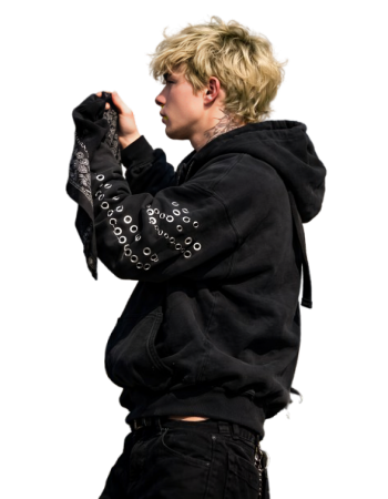 Crime Barry Keoghan Black Hoodie
