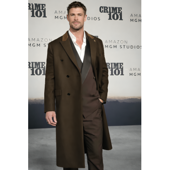Crime Chris Hemswoth Brown Coat