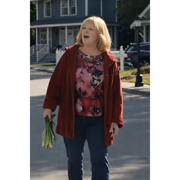 Dana The Burbs Red Jacket