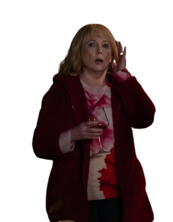 Dana The Burbs Red Jacket