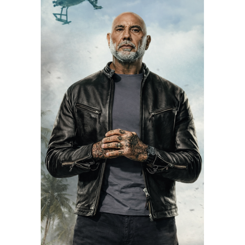 Dave Bautista The Wrecking Crew Leather Jacket