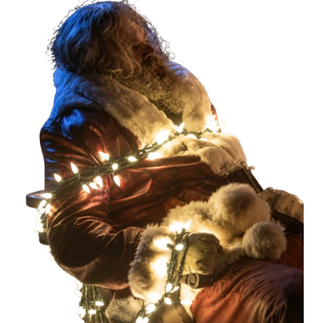 David Harbour Violent Night 2 Santa Costume