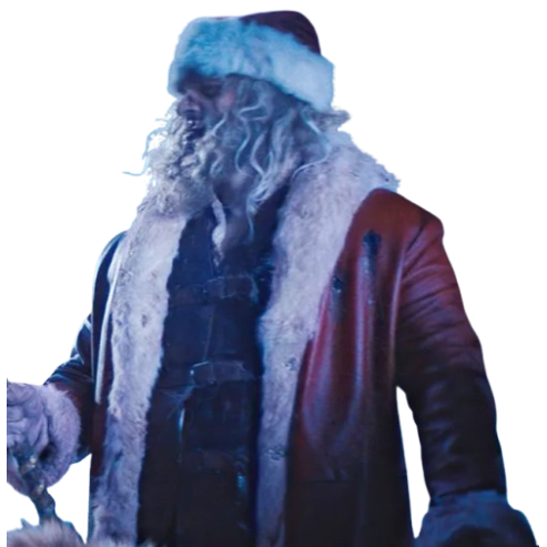 David Harbour Violent Night 2 Santa Costume