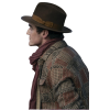 Donal Finn Young Sherlock James Plaid Jacket