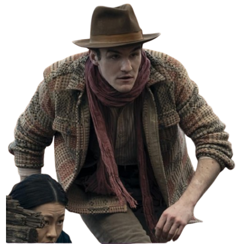 Donal Finn Young Sherlock James Plaid Jacket