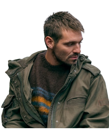 Fightland Tyler Conti Green Cotton Jacket