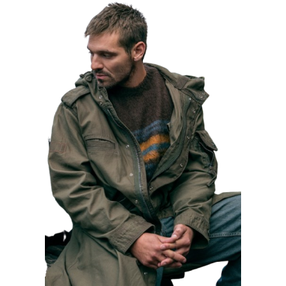 Fightland Tyler Conti Green Cotton Jacket