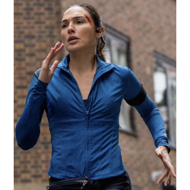 Gal Gadot The Runner 2026 Blue Jacket