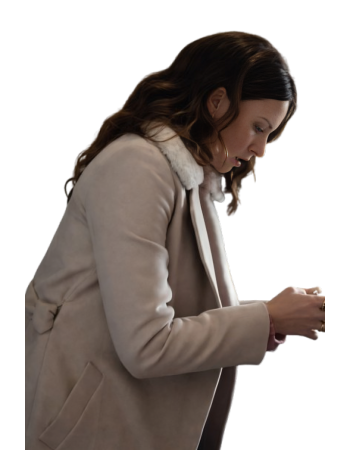 Genesis Rodriguez The Night Agent Trench Coat