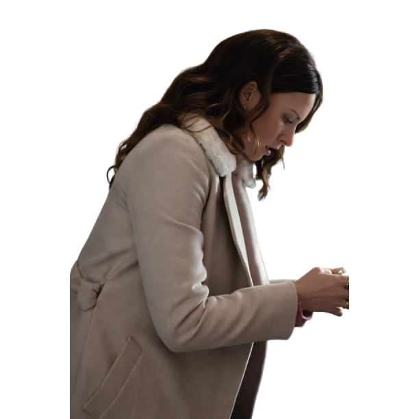 Genesis Rodriguez The Night Agent Trench Coat