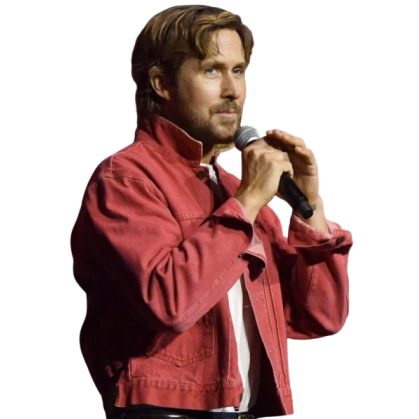 Ghost Rider Ryan Gosling Red Denim jacket