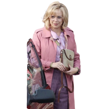 Harry Potter Petunia Dursley Pink Trench Coat