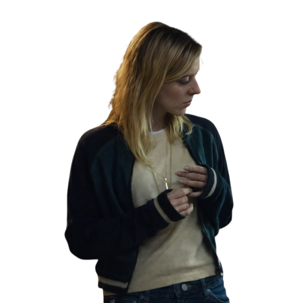 Heel Andrea Riseborough Jacket