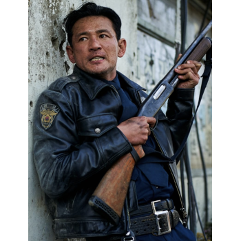 Hwang Jung Min Hope Black Leather Jacket