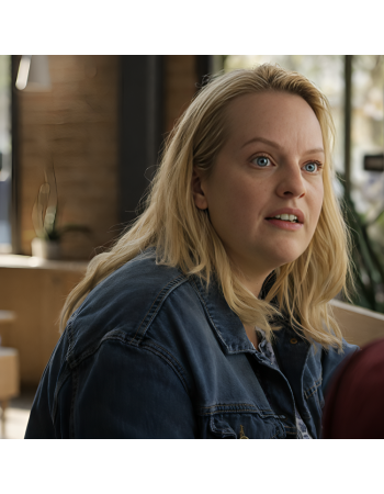 Imperfect Women Elisabeth Moss Denim Jacket