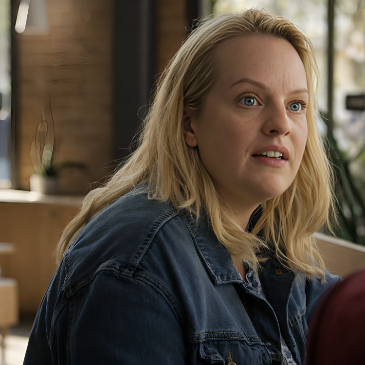 Imperfect Women Elisabeth Moss Denim Jacket