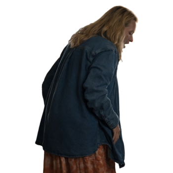 Imperfect Women Elisabeth Moss Denim Jacket