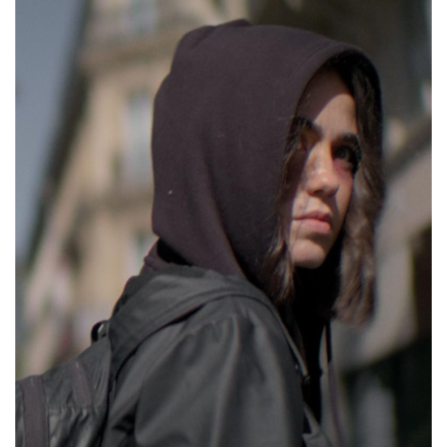 Influencers Cassandra Naud Black Jacket