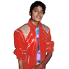 Jaafar Jackson Michael Red Jacket