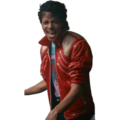 Jaafar Jackson Michael Red Jacket