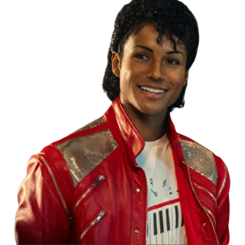 Jaafar Jackson Michael Red Jacket