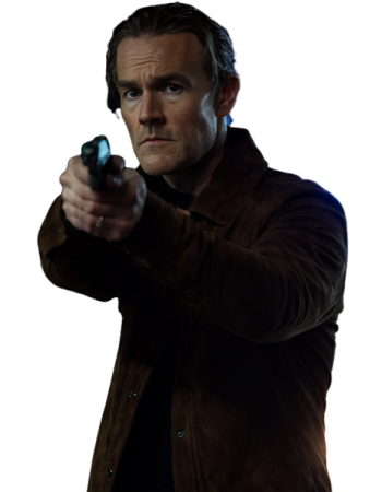 James Van Der Beek The Gates Suede Jacket