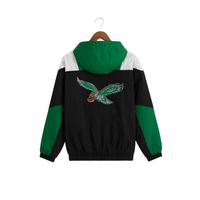 Jason Kelce Eagles Starter New Heights Show Jacket