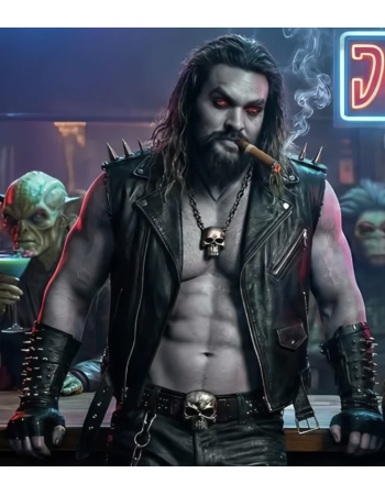 Jason Momoa Supergirl Lobo Vest
