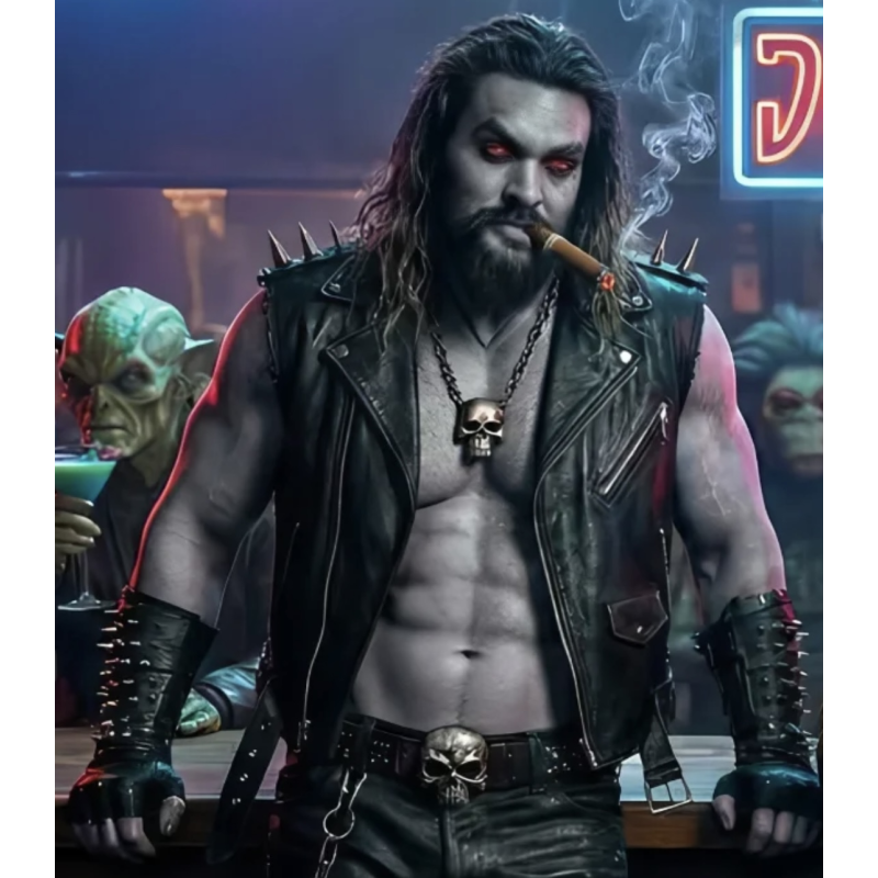 Jason Momoa Supergirl Lobo Vest