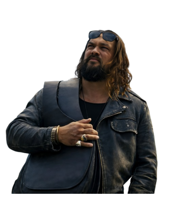 Jason Momoa The Wrecking Crew Leather Jacket