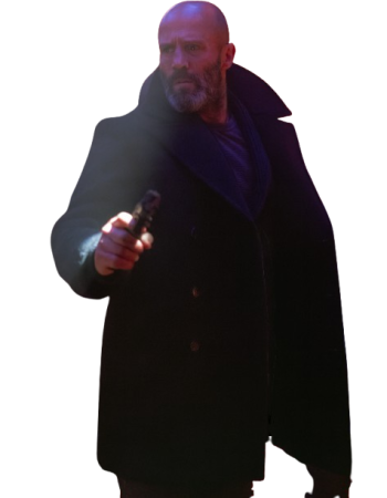 Jason Statham Shelter Michael Mason Black Coat