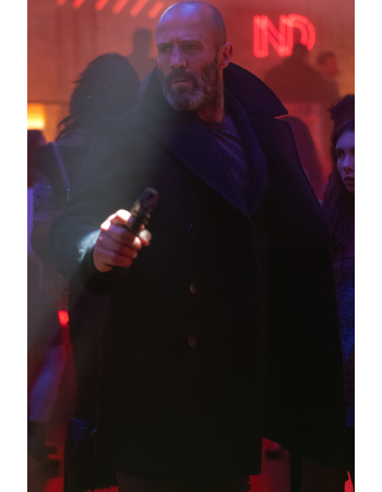 Jason Statham Shelter Michael Mason Black Coat