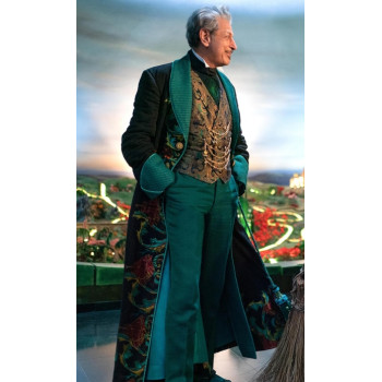 Jeff Goldblum Wicked For Good Floral Coat