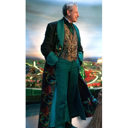 Jeff Goldblum Wicked For Good Floral Coat