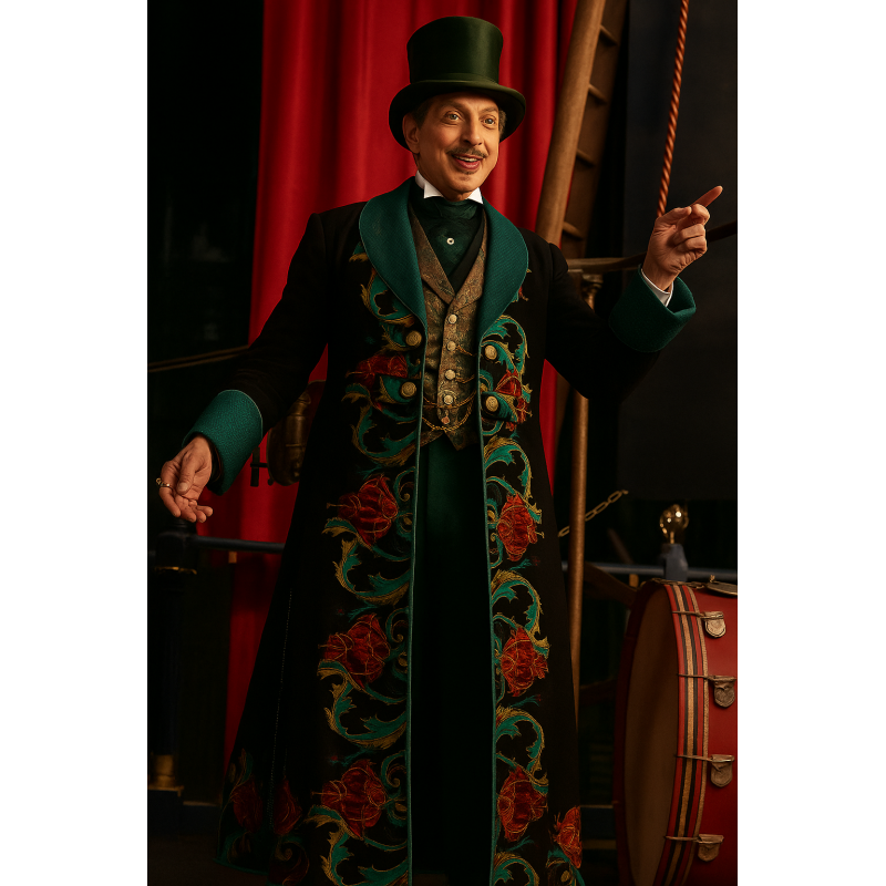 Jeff Goldblum Wicked For Good Floral Coat