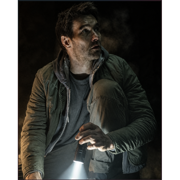 Joel Edgerton Dark Matter Jason Dessen Green Cotton Jacket