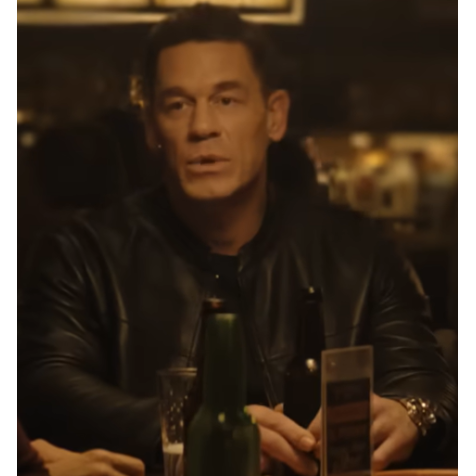 John Cena Matchbox the Movie Sena Black Leather Jacket