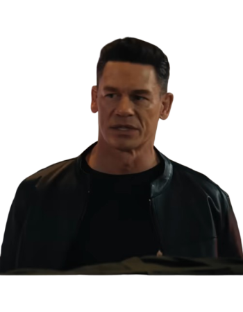 John Cena Matchbox the Movie Sena Black Leather Jacket