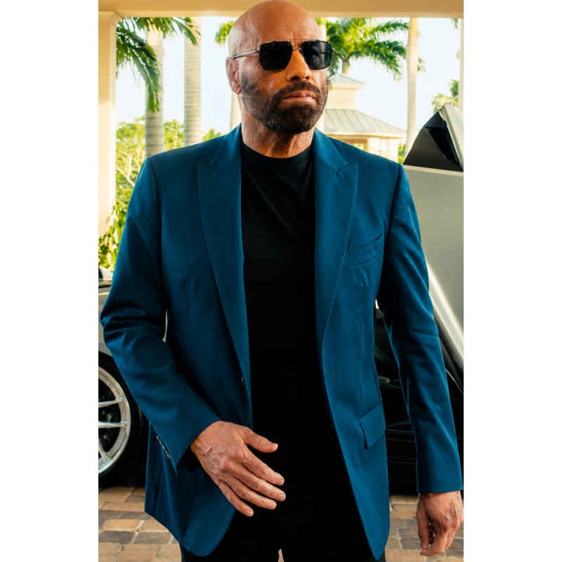 John Travolta The Gentleman Thief Green Coat