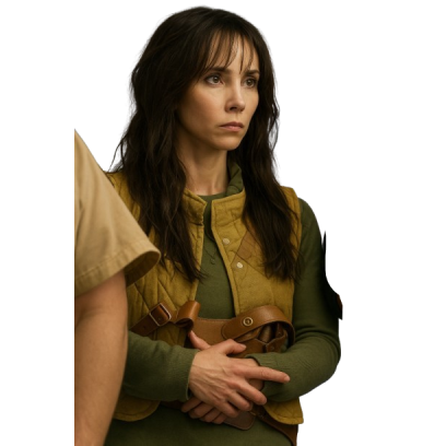 Juno Temple Good Luck Have Fun Dont Die Vest