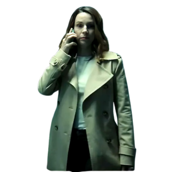 Kayla Craig Cross Beige Trench Coat