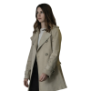 Kayla Craig Cross Beige Trench Coat