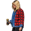 Kristen Stewart The Wrong Girls Plaid Denim Jacket