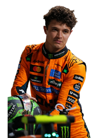 Lando Norris F1 Orange McLaren Jacket