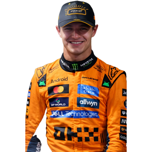 Lando Norris F1 Orange McLaren Jacket