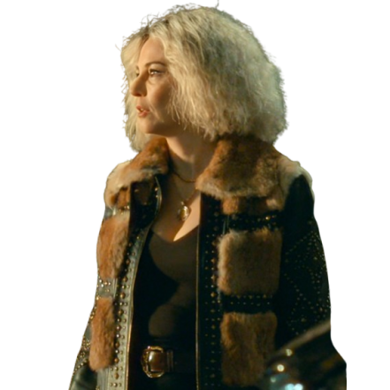 Leonor Watling Salvador Carla Studded Leather Jacket