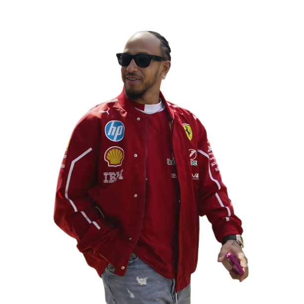 Lewis Hamilton F1 Drive to Survive Ferrari Jacket