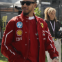 Lewis Hamilton F1 Drive to Survive Ferrari Jacket